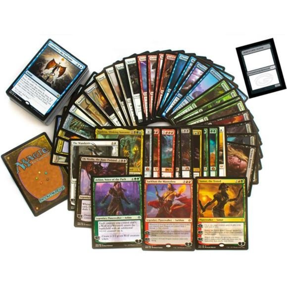 Magic The Gathering Trading Card Game Mystery Power Box 4  MTG Power Pack Gift Set | 100 Assorted Magic The Gathering Cards